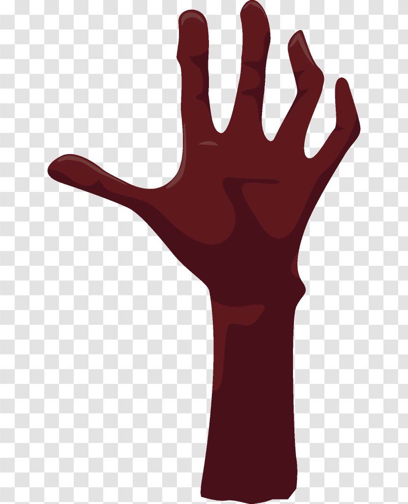 Halloween Hand From Grave - Gesture - Sign Language Personal Protective Equipment Transparent PNG