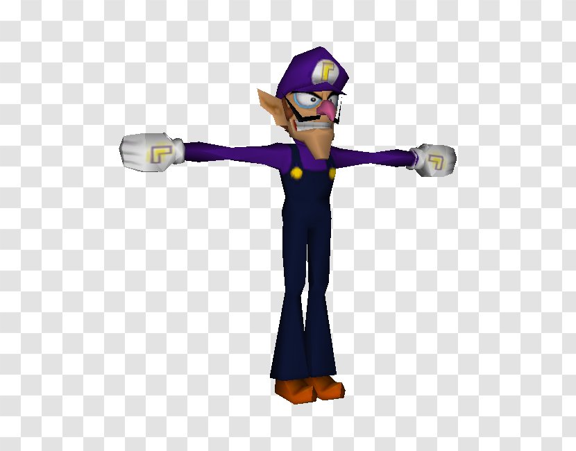 Mario Kart Arcade GP 2 Super Smash Bros. For Nintendo 3DS And Wii U 8 - Waluigi Transparent PNG