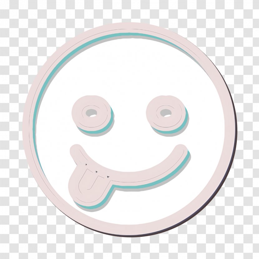 Emoticon Smiley Icon Stuck - Turquoise Nose Transparent PNG