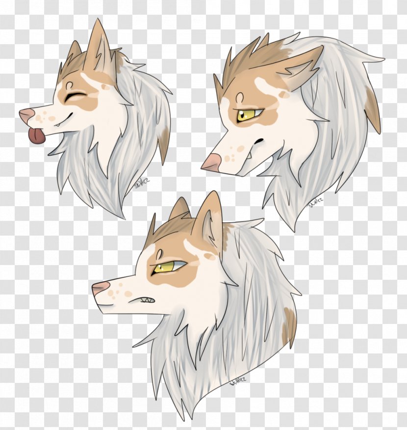 Dog Ear Character Sketch - Flower Transparent PNG