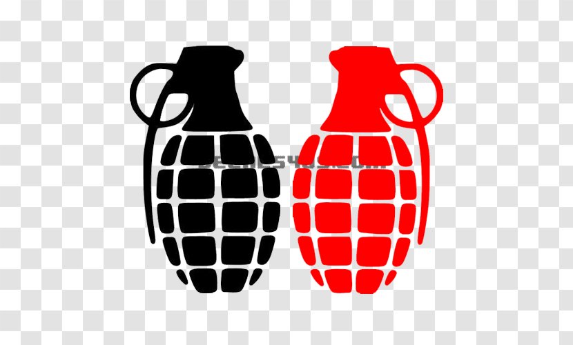 Grenade Decal Car Sticker Fragmentation - Shrapnel Shell Transparent PNG