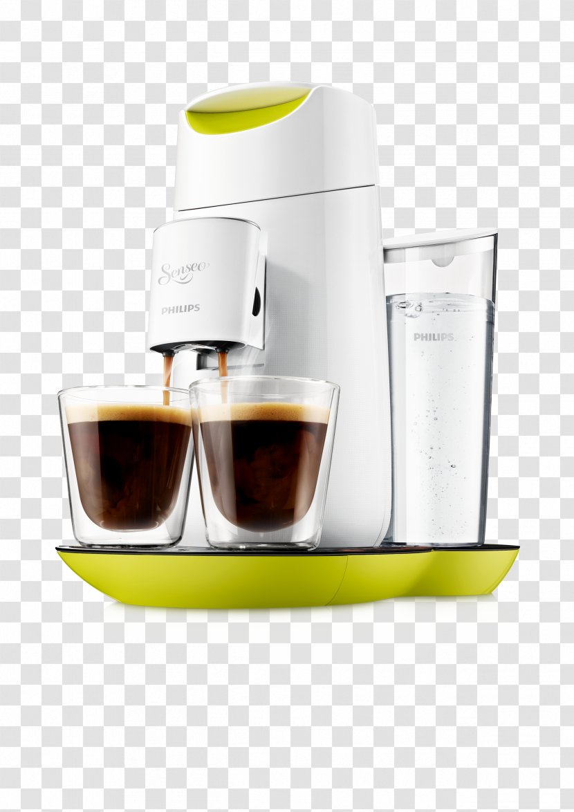 Philips Senseo Twist HD7870 Coffeemaker Single-serve Coffee Container Machine à Café Transparent PNG