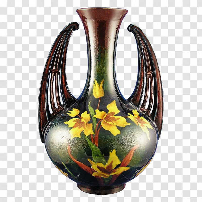 Vase Artifact Ceramic Pitcher Glass - Plant Pottery Transparent PNG