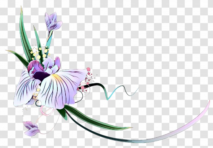 Floral Design Clip Art Flower Image Illustration - Purple - Cut Flowers Transparent PNG