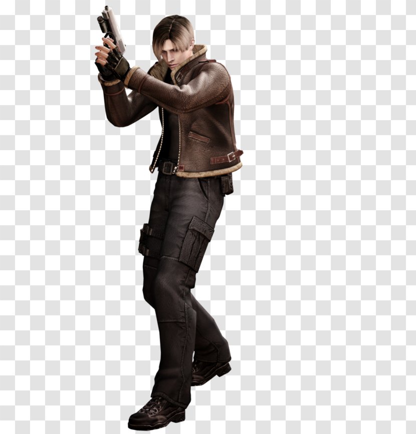 Resident Evil 4 Leon S. Kennedy Chris Redfield 2 - Figurine Transparent PNG