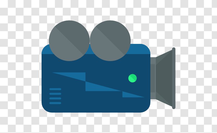Video Camera Movie Projector Icon - Network Recorder - Blue Projectors Transparent PNG