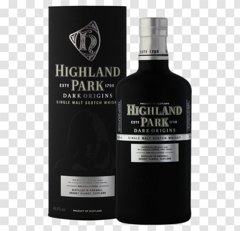 Highland Park Distillery Single Malt Scotch Whisky Whiskey - Sherry - Wine Transparent PNG