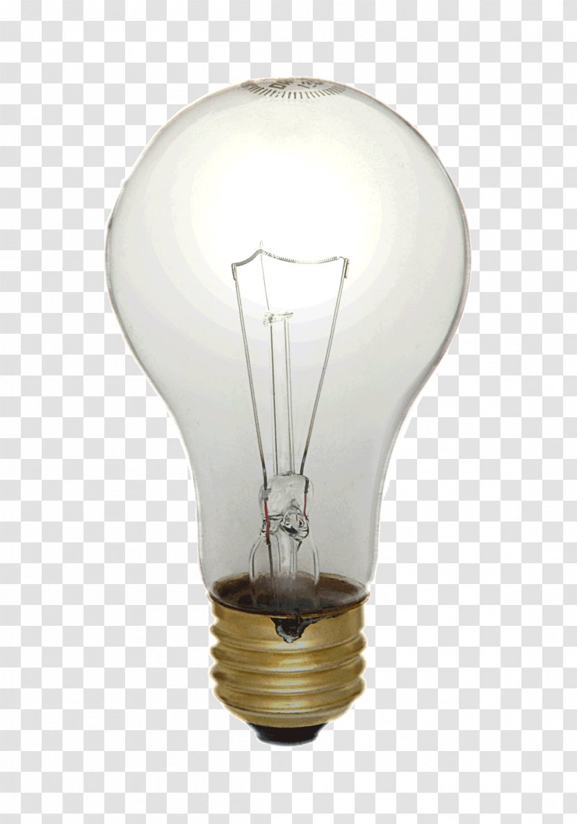 Incandescent Light Bulb Watt LED Lamp Edison Screw - Lighting - Candelabra Transparent PNG