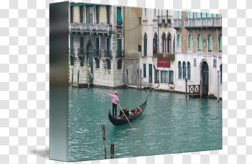Gondola Grand Canal Waterway Tourism - Water Transportation - Venice Transparent PNG
