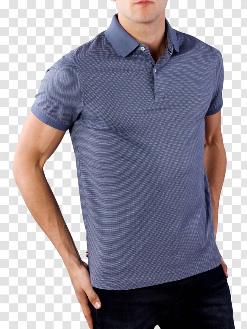 Polo Shirt T-shirt Tommy Hilfiger Blue Ralph Lauren Corporation - Collar Transparent PNG
