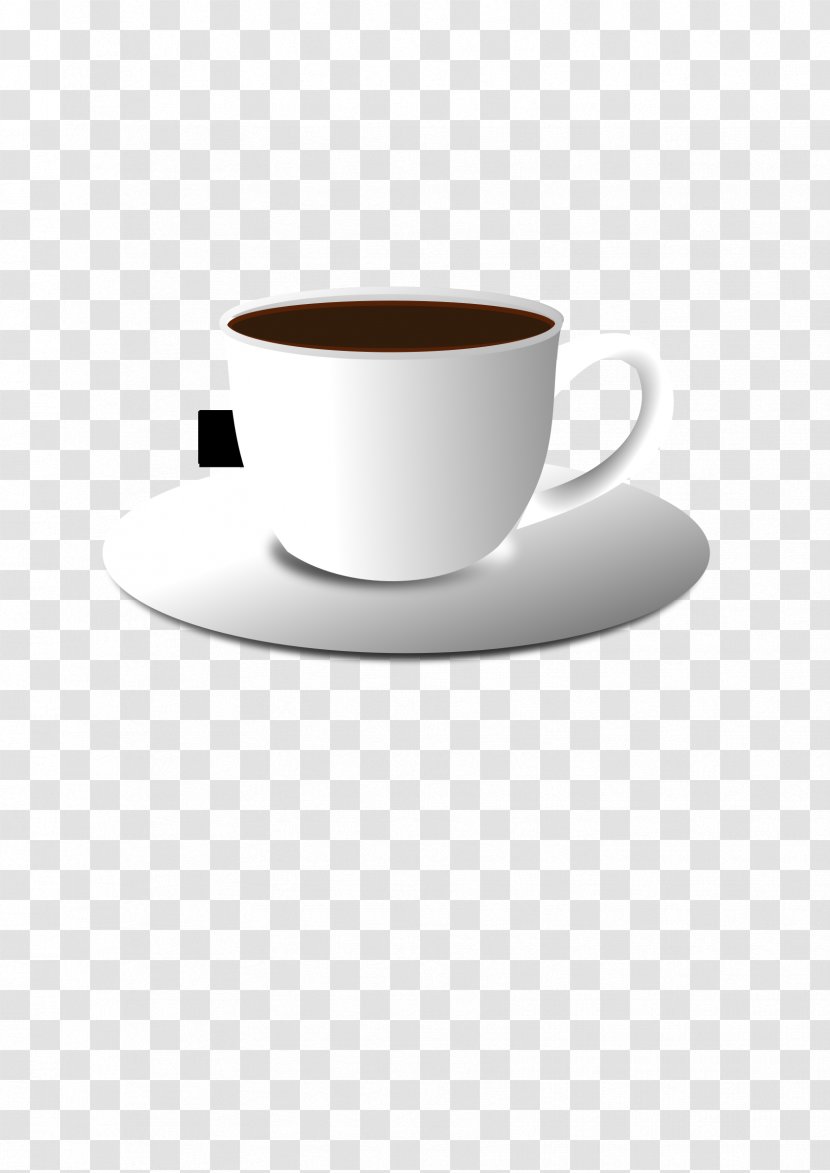 White Coffee Cup Trophy - Image Transparent PNG