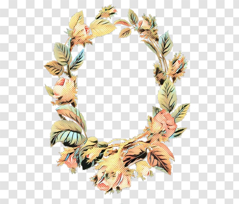 Wreath Watercolor Painting Clip Art Flower - Hair Accessory - Plant Transparent PNG