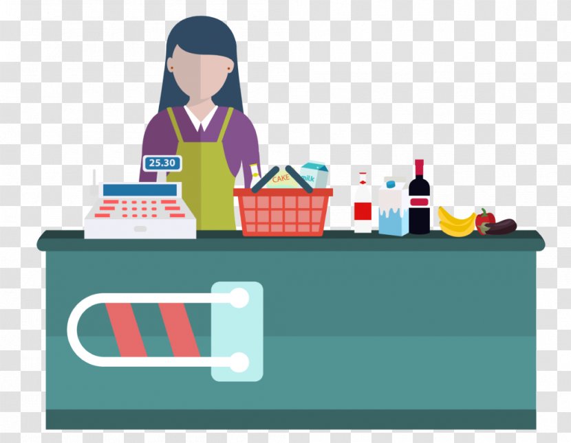 BIN Q Barbecue Market Supermarket Grocery Store Stock Photography Cashier - Convenience Shop - Bunda Ecommerce Transparent PNG