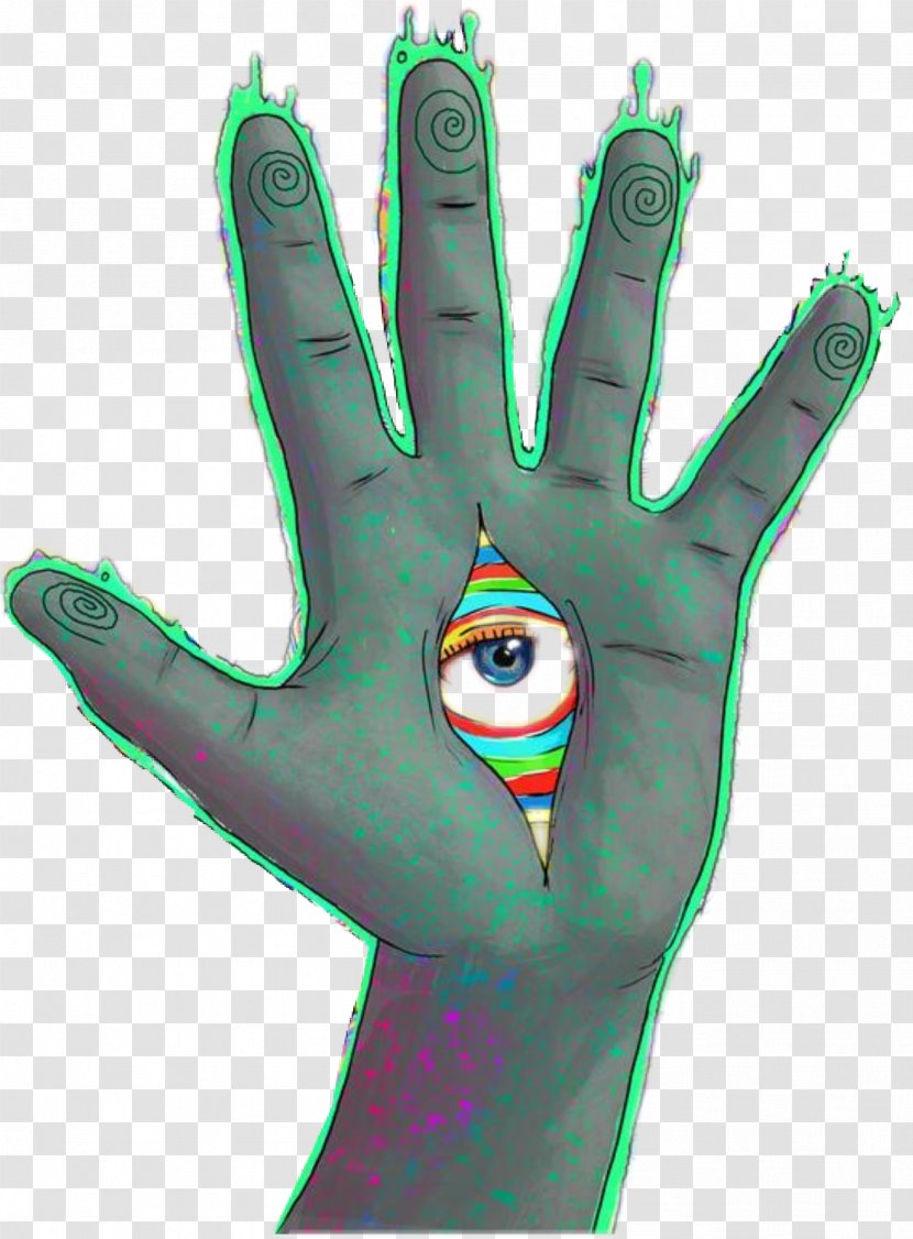 Hand Art Aesthetics Finger Thumb - Safety Glove - Aesthetic Transparent PNG