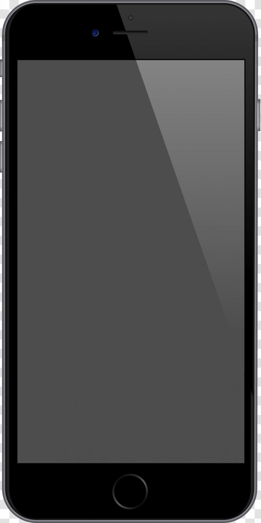 IPhone 8 5 4S 6 Plus 6s - Multimedia - Gray Frame Transparent PNG