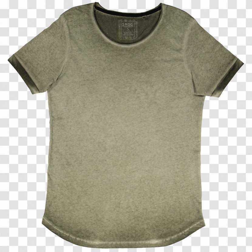 T-shirt Jersey Henley Shirt Sleeve Cotton - Beige Transparent PNG