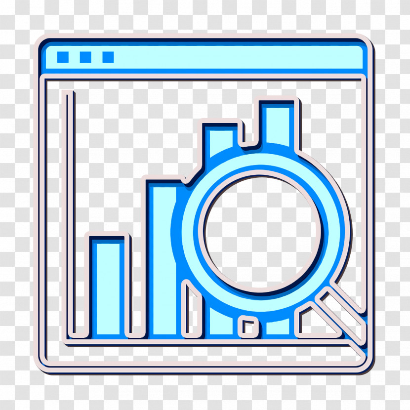 Digital Service Icon Web Analytics Icon Transparent PNG