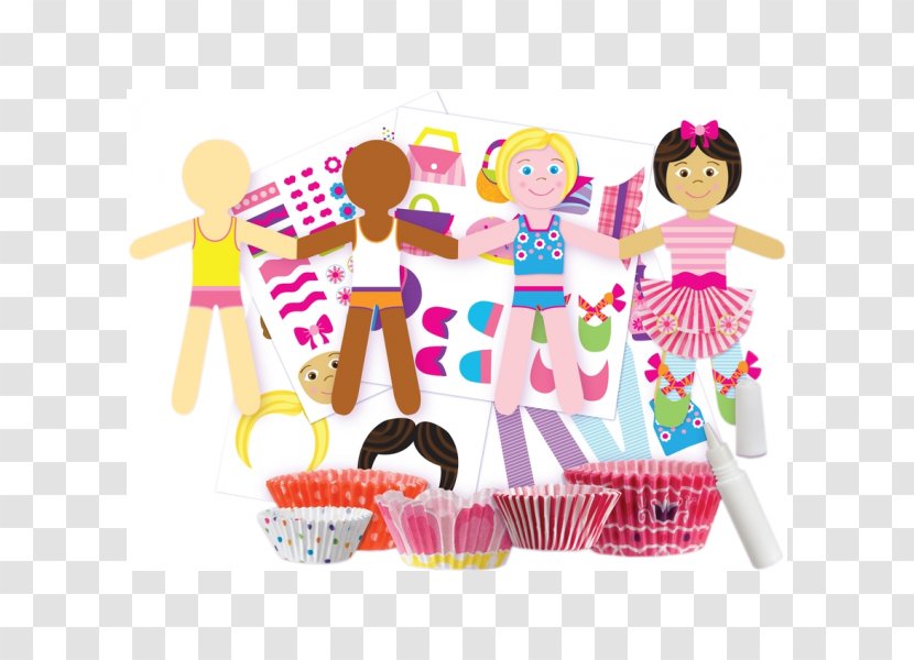 Doll Paper Creativity Art Toy - Game Transparent PNG