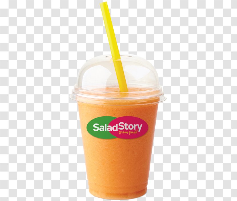 Orange Drink Milkshake Soft Juice Health Shake - Fresh Salad Transparent PNG