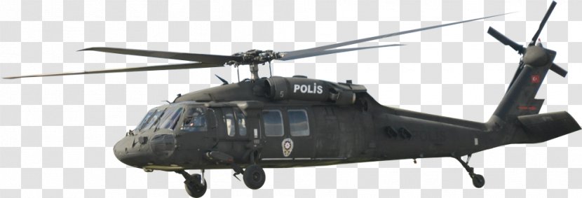 Sikorsky UH-60 Black Hawk Helicopter Rotor TAI/AgustaWestland T129 ATAK Utility - Agusta A129 Mangusta - Poilce Transparent PNG