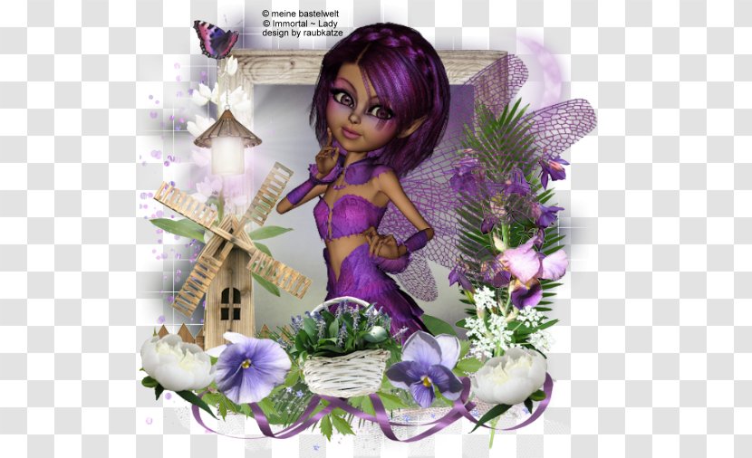Fairy Doll Flower - Mythical Creature Transparent PNG