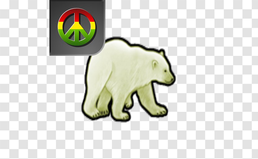 Polar Bear Terrestrial Animal Transparent PNG