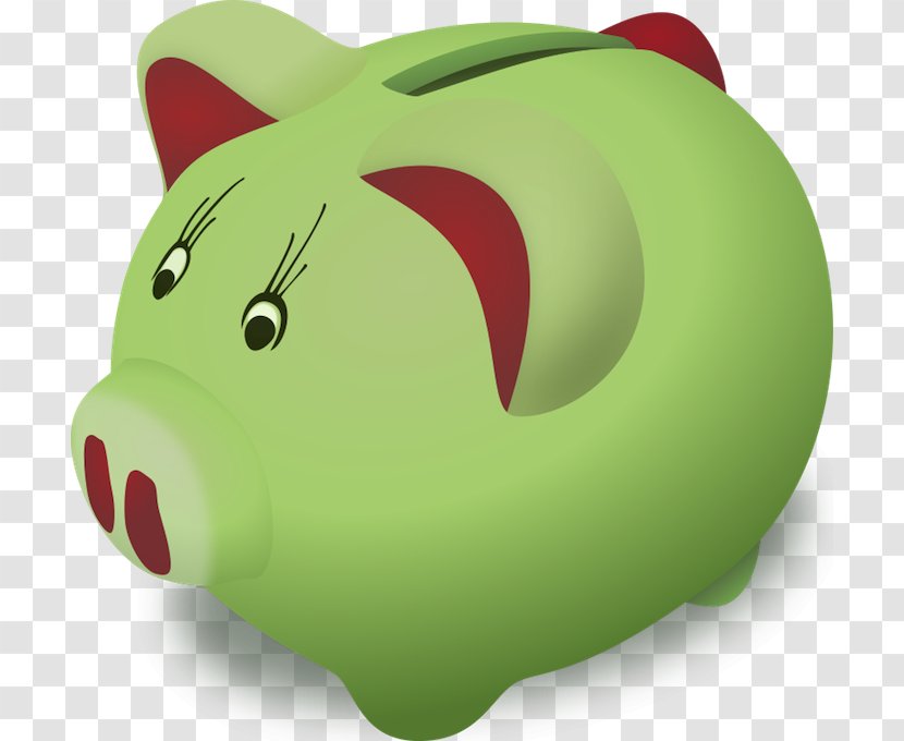 Savings Bank Clip Art - Piggy Transparent PNG