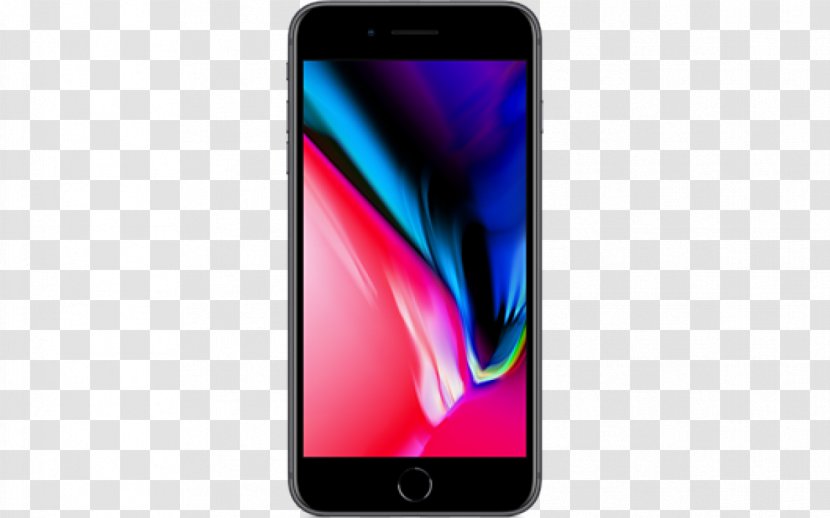 IPhone 8 Plus X Smartphone Telephone 4G - Apple - Silver Transparent PNG