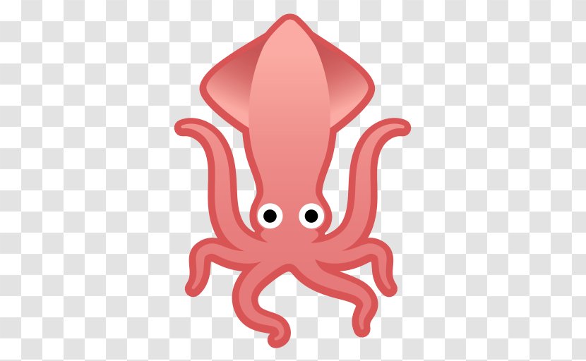 Squid Octopus Emojipedia IPhone - Seafood - Emoji Transparent PNG