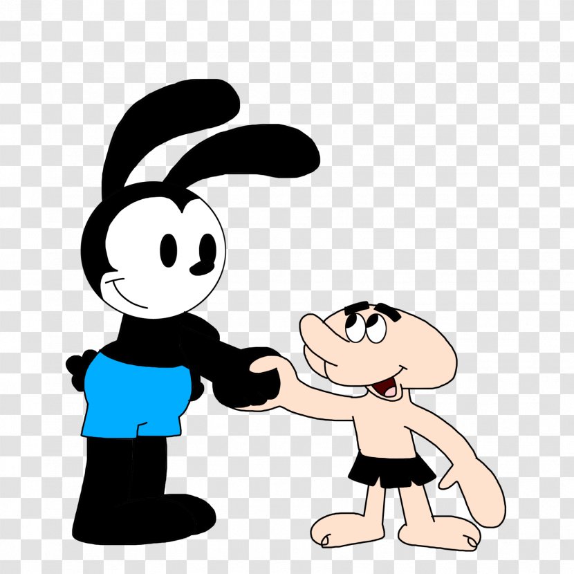 Oswald The Lucky Rabbit Mickey Mouse Eega Beeva Art Walt Disney Company - Toddler Transparent PNG