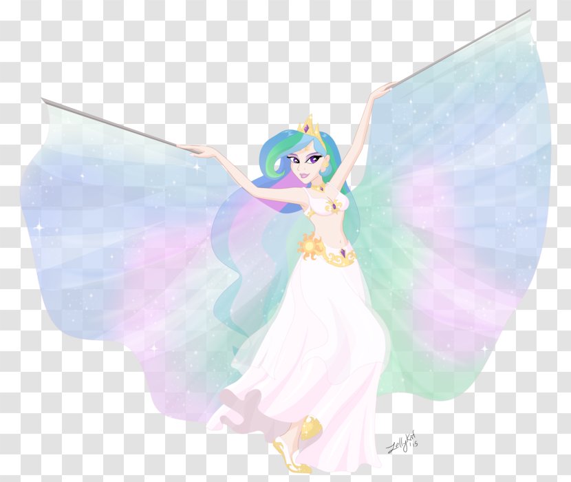 Princess Celestia Pinkie Pie Rainbow Dash Twilight Sparkle Pony - Art - My Little Transparent PNG