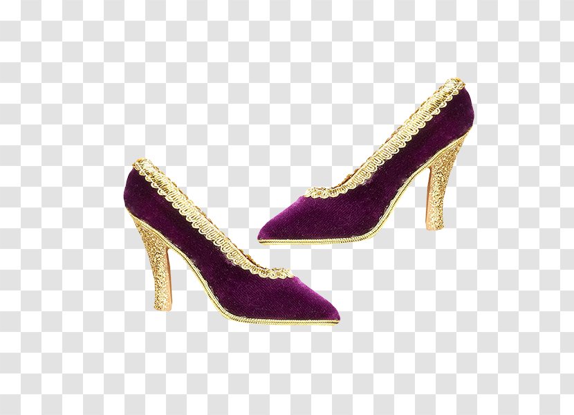 Purple High-heeled Footwear Elevator Shoes - A Pair Of High Heels Transparent PNG