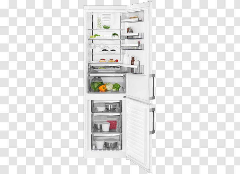 Refrigerator Electrolux Freezers Home Appliance AEG - Washing Machines - Alerta Transparent PNG