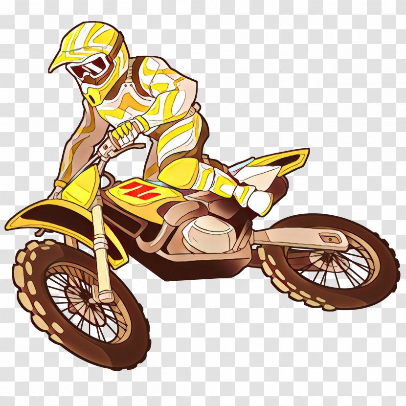 Motocross - Motorcycle - Racing Car Transparent PNG