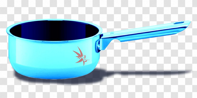 Milk Blue Stock Pot Frying Pan - Designer Transparent PNG