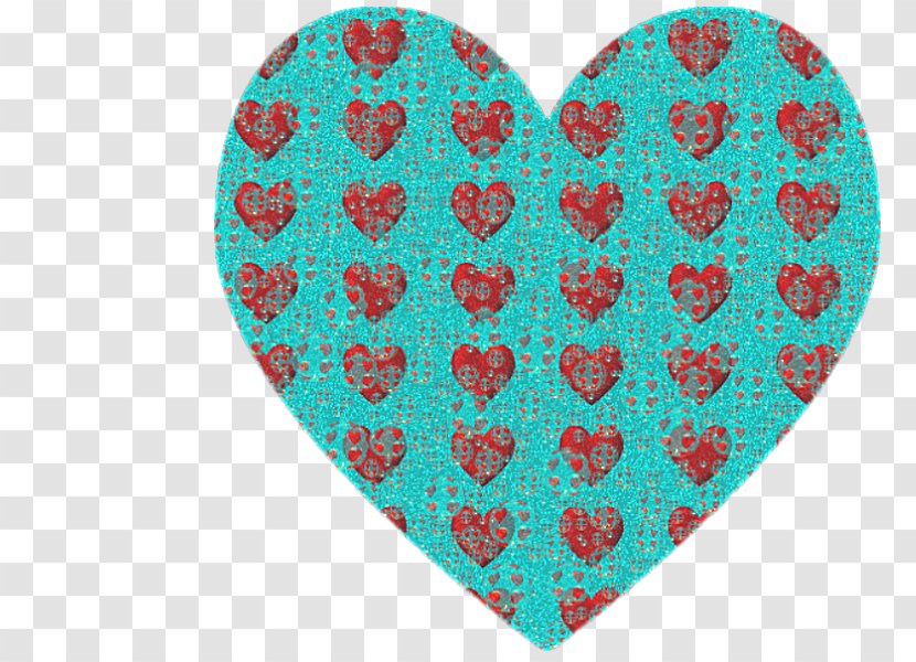 Green Turquoise Heart Transparent PNG