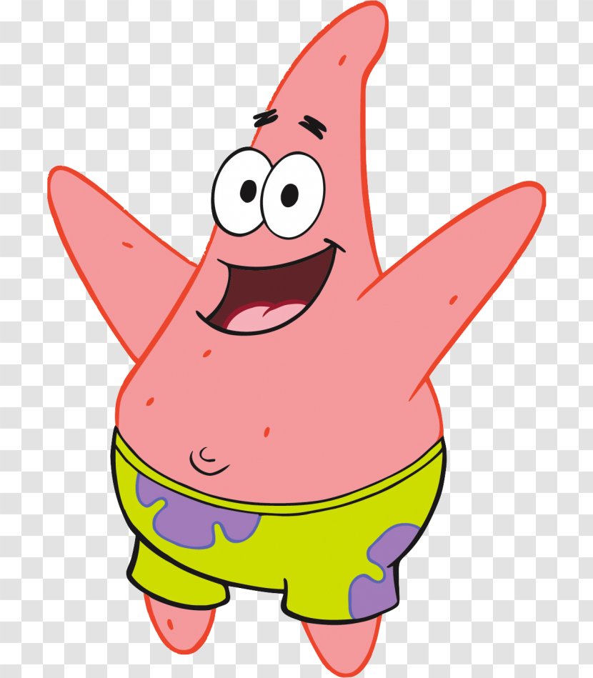 Patrick Star SpongeBob SquarePants Drawing Squidward Tentacles Mr. Krabs - Starfish Transparent PNG