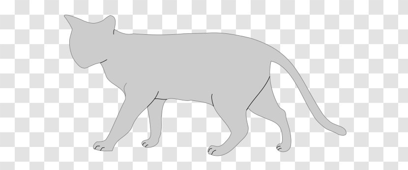 Persian Cat Kitten Black Clip Art - Big Cats Transparent PNG