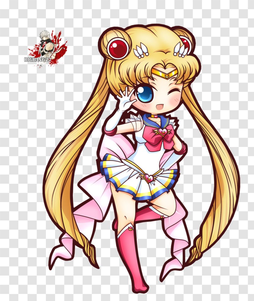 Sailor Moon Chibiusa Mercury Venus Mars - Silhouette Transparent PNG