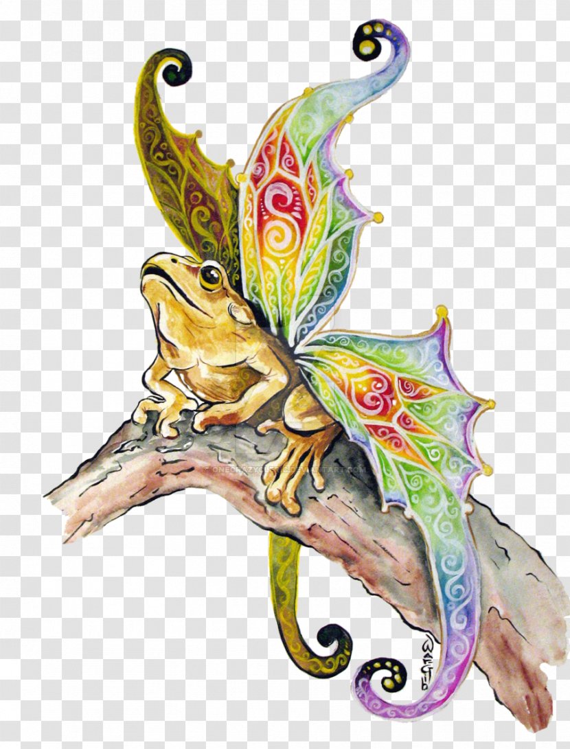 Butterfly Fairy Frog Legendary Creature - Brian Froud Transparent PNG