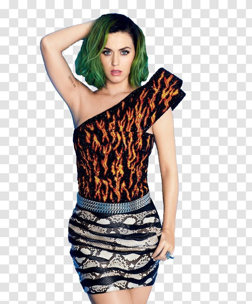 Katy Perry Celebrity Artist - Watercolor Transparent PNG