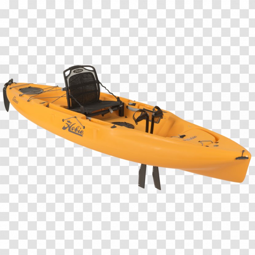 Hobie Mirage Outback Kayak Cat Sport Pro Angler 12 - Tandem Island - Paddle Transparent PNG