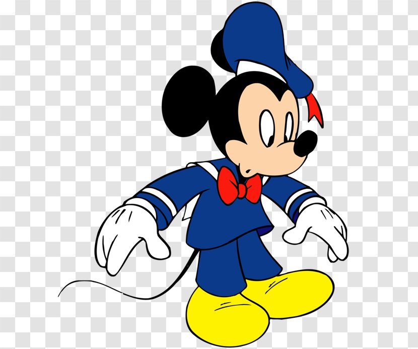 Mickey Mouse Minnie Sailor Clip Art - Lilo Stitch - Blue Cliparts Transparent PNG