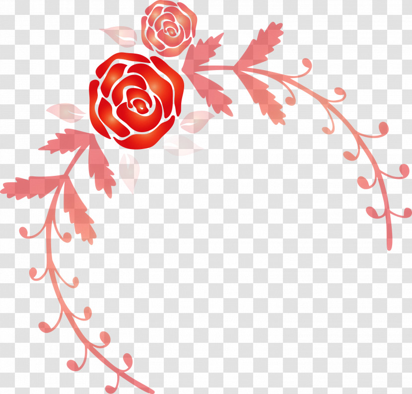 Rose Frame Flower Frame Wedding Frame Transparent PNG