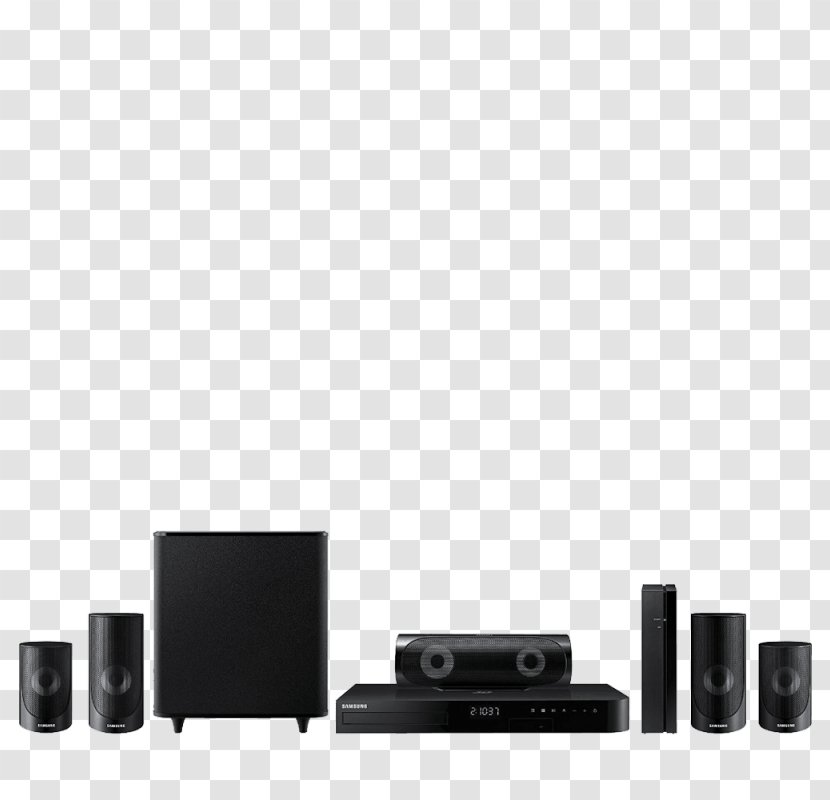 Blu-ray Disc Home Theater Systems Samsung HT-J4500 5.1 Surround Sound HT-H5500W - Soundbar Transparent PNG