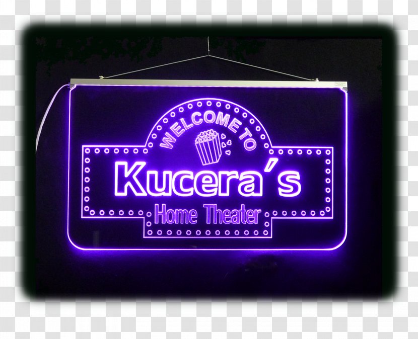 LED Display Neon Sign Device - Movie Marquee Transparent PNG