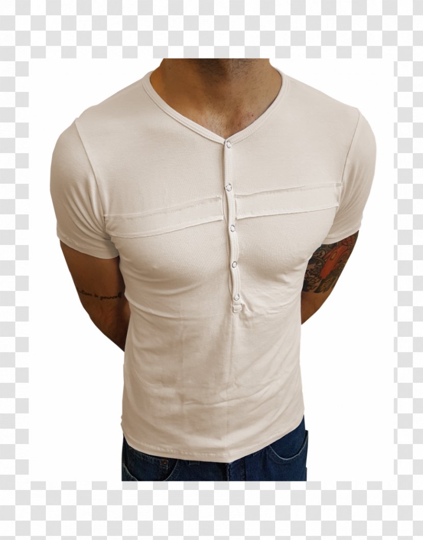 T-shirt Button Fashion Sleeve Transparent PNG