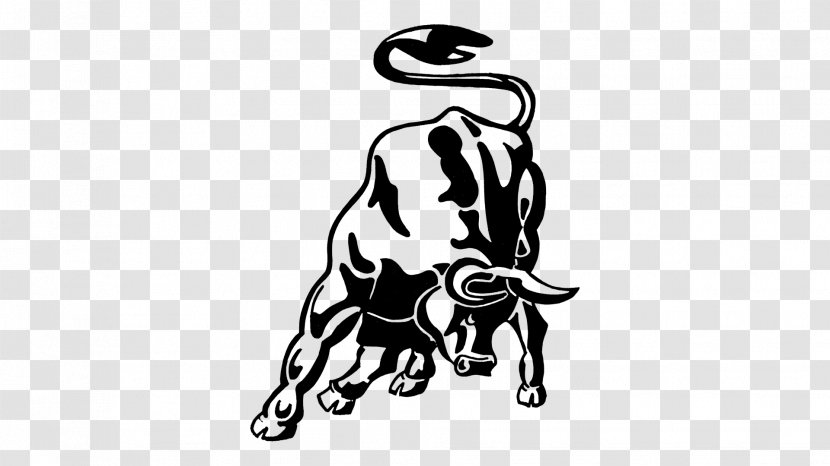 Drawing Of Family - Bull - Line Art Cowgoat Transparent PNG