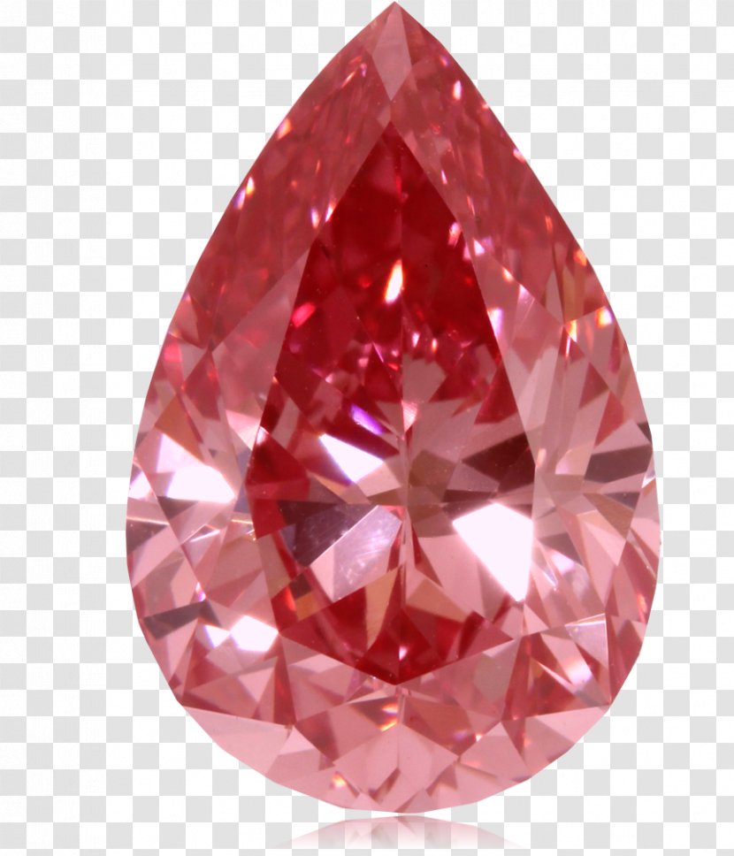 Red Diamonds - Ruby - Drop Diamond Image Transparent PNG