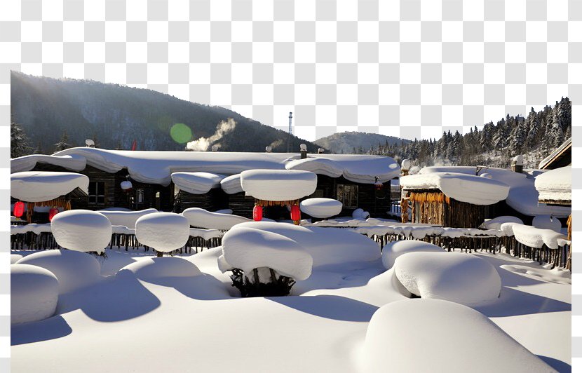 Yabuli Ski Resort Mudanjiang Harbin Xuexiang Snow - Location - Sunrise Village Transparent PNG